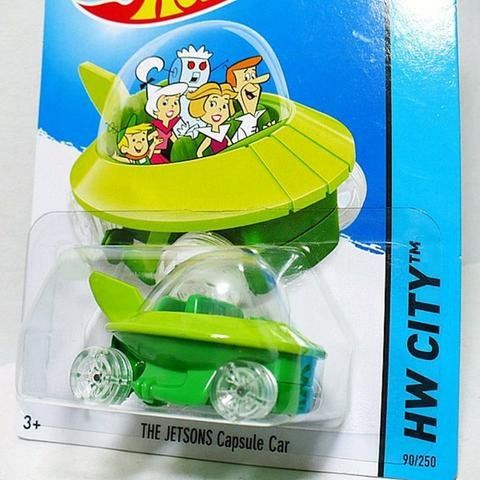 The Jetsons Capsule Car - Carrinho - Hot Wheels - Hw City