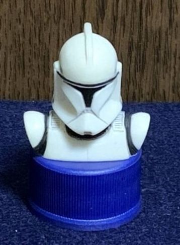 Star Wars Boneco Miniatura Bottle Cap Guerra Estrelas Tampinha Pepsi