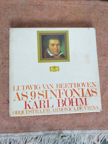 Ludwig Van Beethoven, Box Caixa 09 Sinfonias Karl Bohm Deutsche Gramop