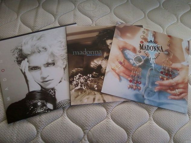 Lote c/ 3 Lp´s da Madonna/re-edições 2012