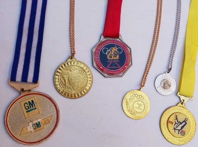 Medalhas Premiação Mário Moedas e Cédulas Zona Norte de São Paulo SP