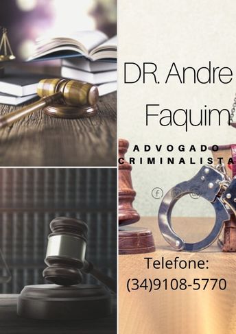 Dr André Faquim, Advogado Criminalista Uberaba MG