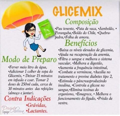 Chá Natural Glicemix