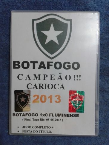Dvds com as Grandes Finais de Títulos do Botafogo - Jogos Completos
