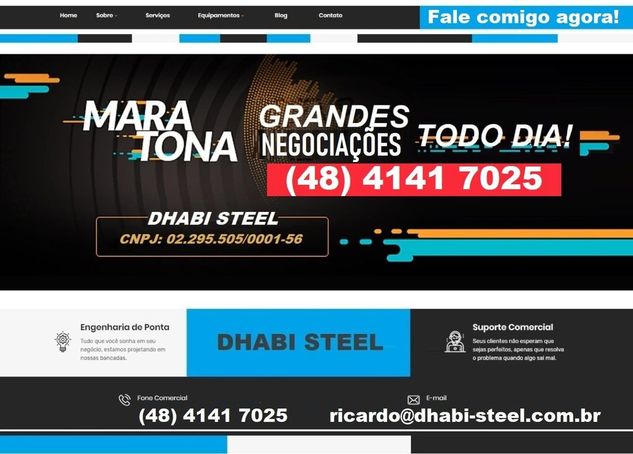 -dhabi Steel é Galvalume de Norte a Sul do Brasil