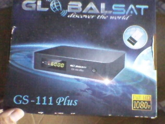 Receptor Globalsat GS 111 Plus Hd