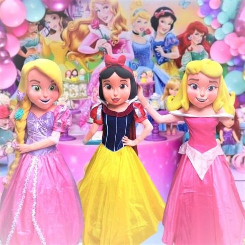 Princesas Cover Personagens Vivos Festa Infantil