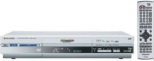 Gravador de Mesa /dvd Player Panasonic Dmr E100h