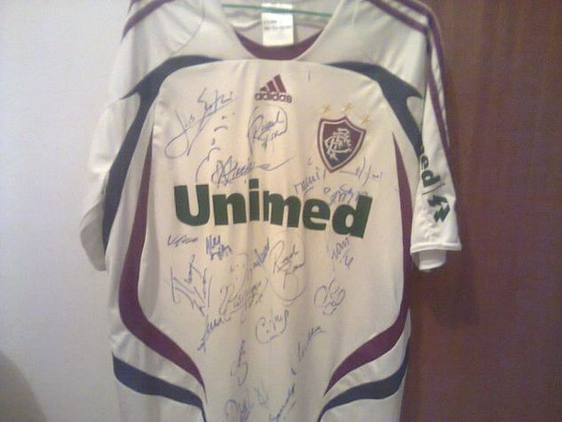 Camisa Fluminense F.c Autografada