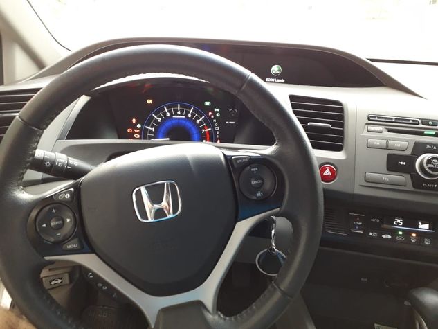 Honda New Civic Lxs 1.8 16v I-vtec (aut) (flex) 2014