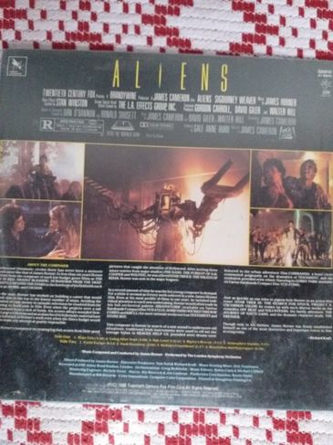 Lp - Trilha Sonora do Filme Aliens o Resgate