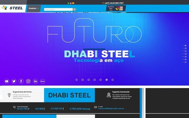 Dhabi Steel Telhas Aluzinco para Diversas Finalidades