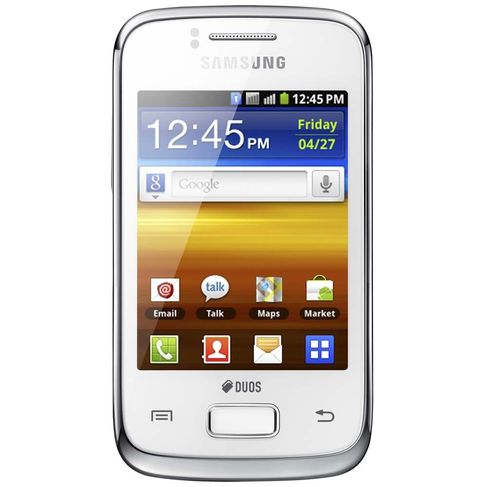 Smartphone Samsung Galaxy Y Duos S6102 Branco Dual Chip