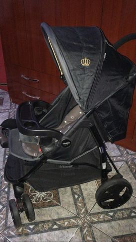 Carrinho e Bebê Conforto Cosco Travel System Nexus