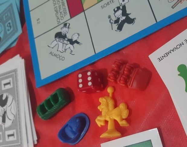 Jogo Monopoly Junior ( Banco Imobiliário Parque de Diversões) Original