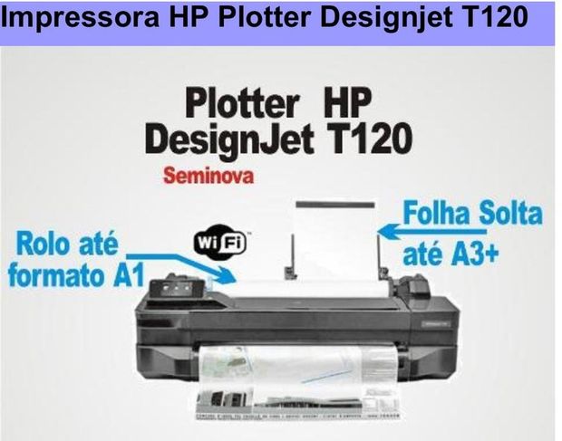 Impressora Ploter Semi Nova