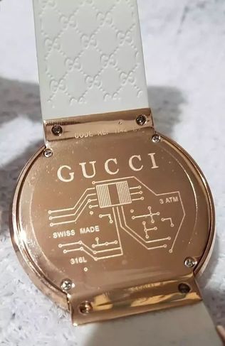 Relógio Rose Gold Digital Gucci