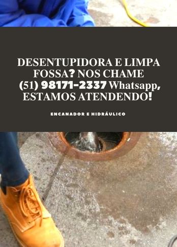 Desentupidora e Limpa Fossa Bom Princípio em Gravataí RS