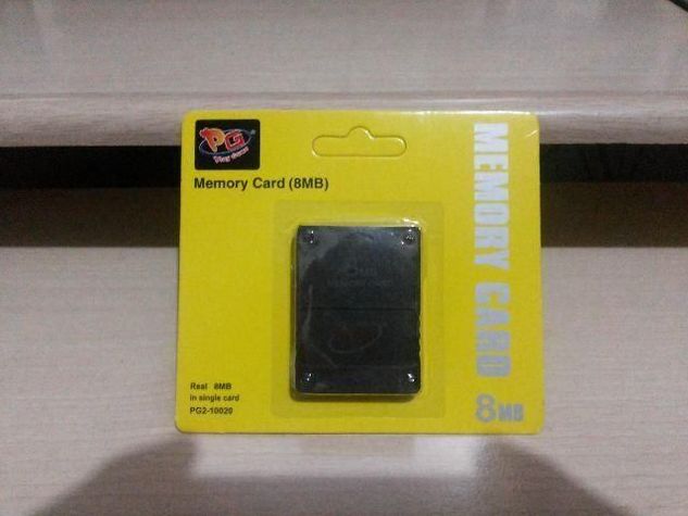 Memory Card Playstation2 - 8 Mb - Play Game Novo Lacrado