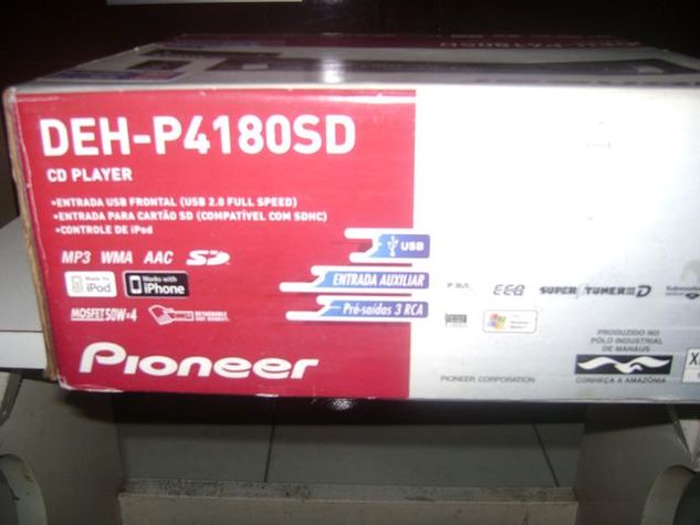 CD Player Pioneer com Controle Remoto e Modulo