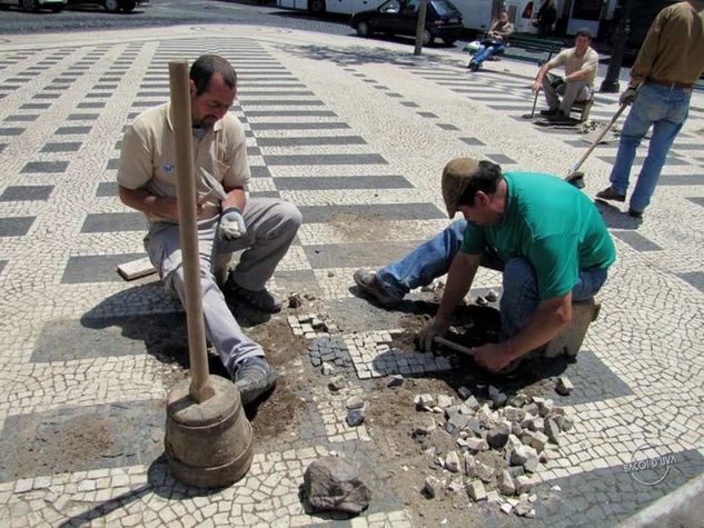 Restaurador de Calçadas em Pedra Portuguesa RJ Rio de Janeiro