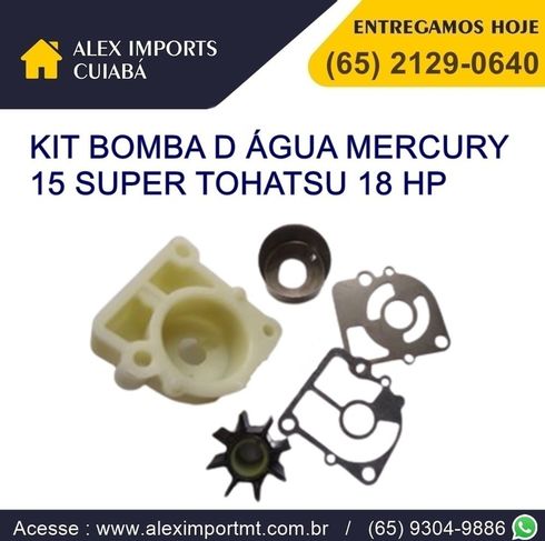 Bomba de Agua Mercury 15 Super Tohatsu 18 Hp