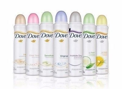 Desodorantes Aerosol Dove, Rexona,nivea