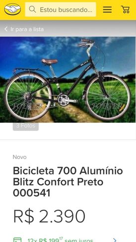 Blitz Comfort Vintage 700 Alumínio