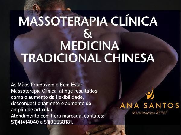 Massoterapia Clínica & Medicina Tradicional Chinesa