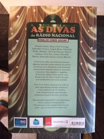 Livro as Divas do Rádio Nacional