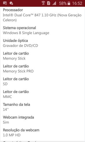 Notebook Positivo Windows 8