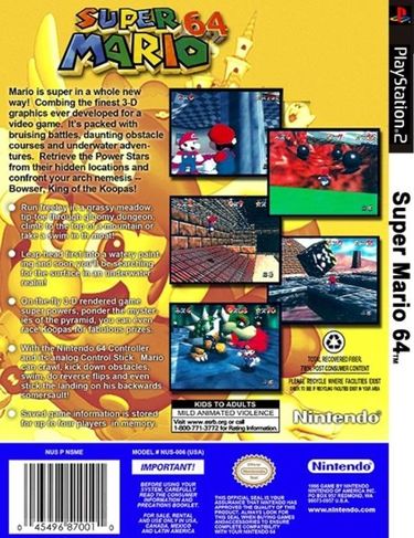 Mario 64 para PS2