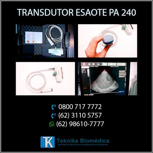 Transdutor Esãote Pa240 Vendas e Consertos Brasil