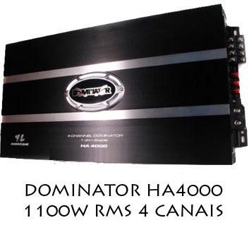Módulo Amplificador Hurricane Dominator Hawrms
