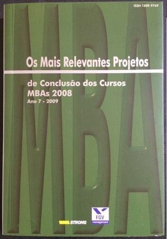 Livro: Os Mais Relevantes Projetos de Mba. Fgv