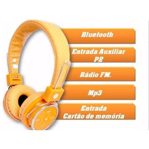 Fone de Ouvido Headphone Bluetooth Modelo B-05