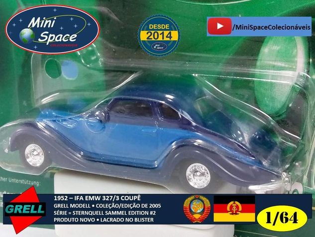 Grell Modell 1952 Ifa Emw 327-3 Coupe 1/64