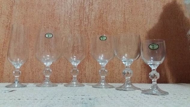 Conjunto de Cristal 36 Peças Bohemia