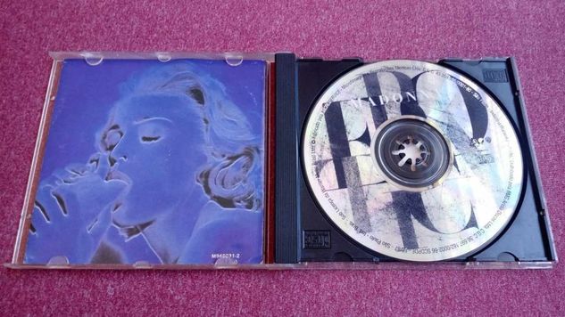 CD / Madonna (1992) Erotica - 1ª Edição