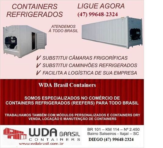 Container 3m Desmontavel e Container Câmara Fria