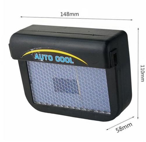 Circulador / Ventilador de Ar Solar Automotivo Auto Fan Cool