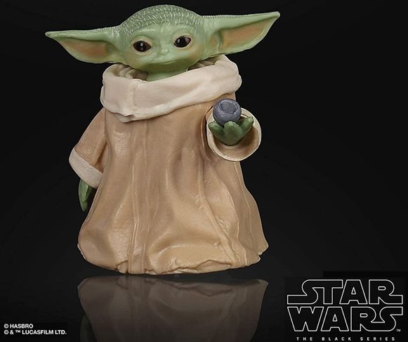 Star Wars Figura Baby Yoda Mandalorian Black Series Disney Hasbro