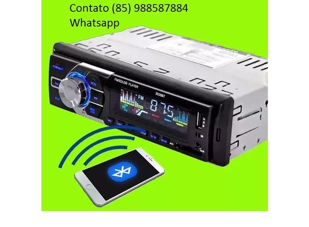 Auto Radio Som Automotivo Bluetooth Pendrive Fm Entrega Gratis