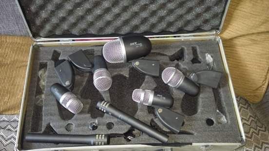 Microfones para Bateria