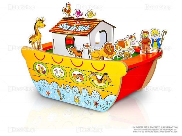 Arca de Noé em Madeira Carlu