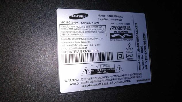 Smart TV Samsung 40 Polegadas - Perfeita para Uso em Pc