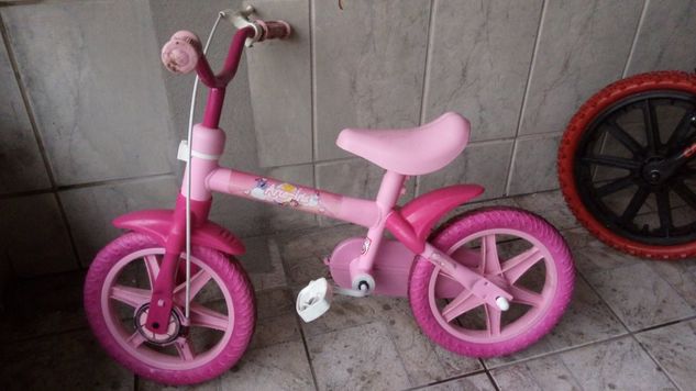 Bicicleta Aro 12 Rosa (princesas)