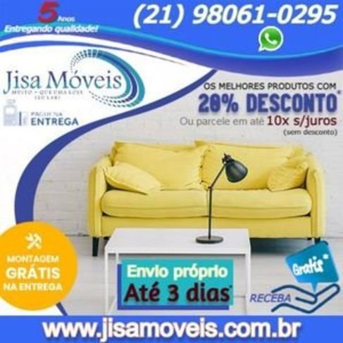 Sofá Cama Premium, Montagem e Frete Grátis*