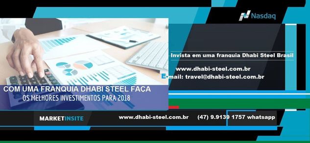 Franquia de Aço de Sucesso é com a Dhabi Steel