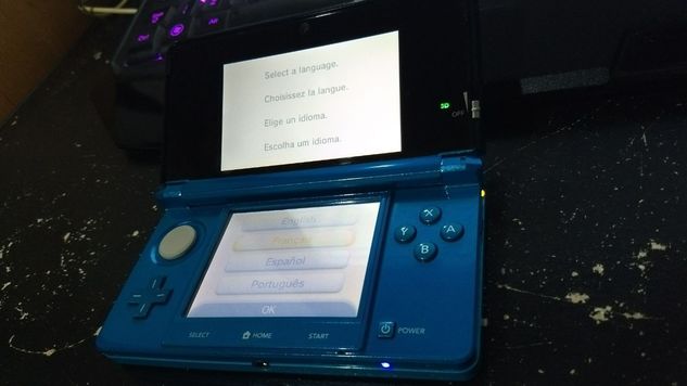 Nintendo 3ds Azul